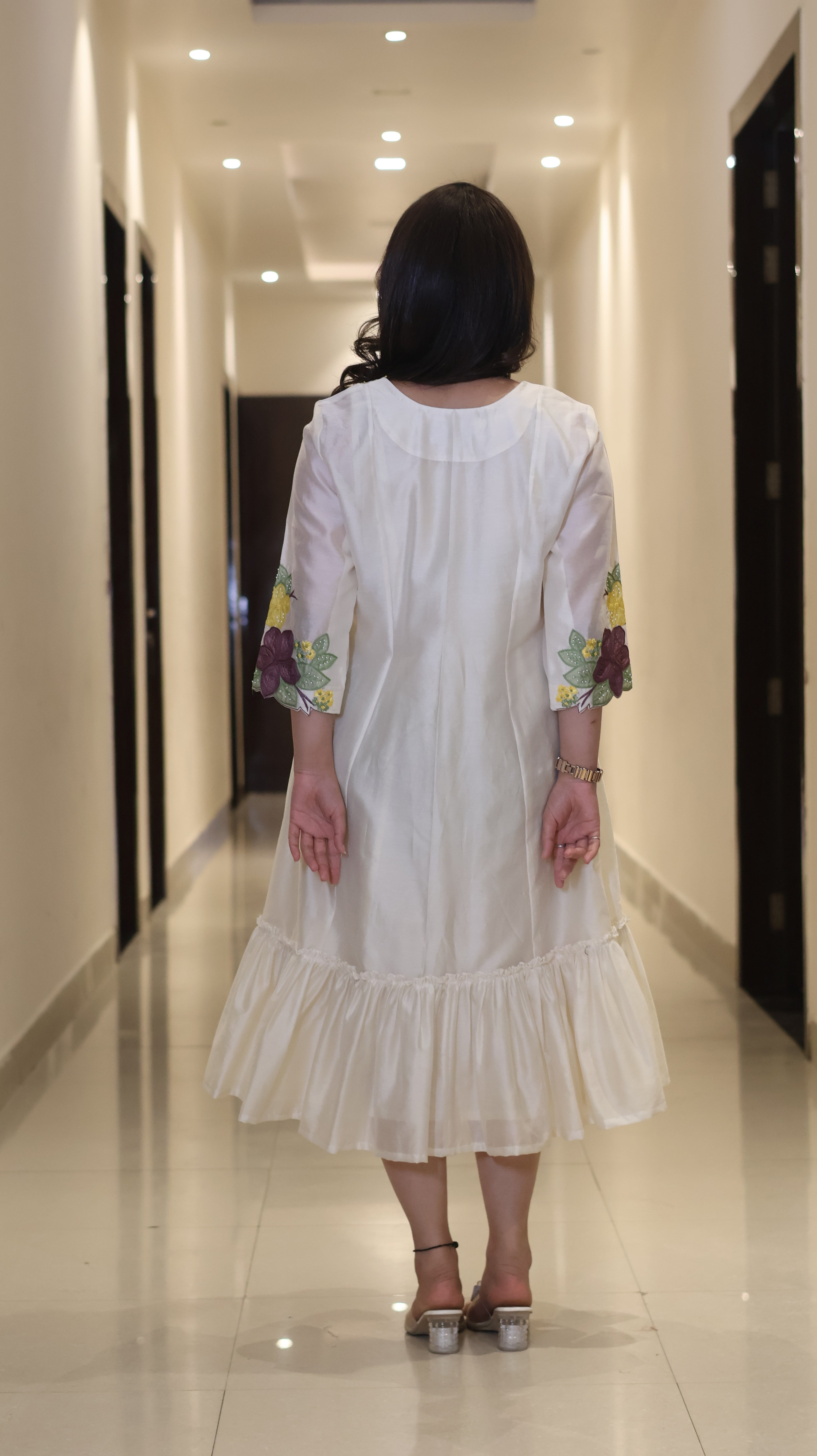 The Alabaster Flora Midi Set